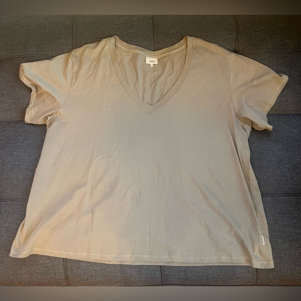 Easy Standard V-Neck Tee Women’s 3X
